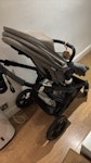 misc furniture and baby items pushchair (pic), TV (pic), chest of drawers (pics, frame dismantled + 6 draws), 2 small IKEA bedside drawers, baby car seat, small baby gate, baby cot mattress. 1-2 black bin bags W8 - removed for £106