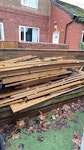 Pile of wood (wardrobes) Pile of wood, they used to be wardrobes but we ripped them out SK15 - removed for £94