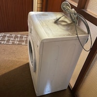 Old washing machine collected by Perkins&Sons clearance &removals