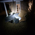 Fireplace waste About 15-20bags of rubble, not over filled cardboard wood metal general waste. GU22 - removed for £119