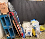 domestic waste domestic waste, builders materials, as new garden mirror, two pallets NW8 - removed for £113