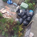 cladding waste bags of cladding - light weight waste HA0 - removed for £125