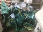 60 bags rubble, empty ton bags 60 bags rubble, 5 EMPTY bulk bags. Pallet, SW17 - removed for £293