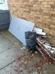 Door, wood scraps, bag rubbish Door, wood scraps, bag rubbish SE27 - removed for £119