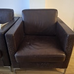 X 2 ARMCHAIRS X 2 ARMCHAIRS TO BE COLLECTED FROM SECOND FLOOR FLAT. NO LIFT. WIDE STAIRWELL. NOT IN CONGESTION ZONE N1 - removed for £81