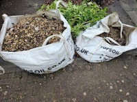 Gravel/rubble bulk bag collected by k1 Klearance