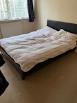 Bed, old TV and empty boxes Bed, duvet and pillows (I will wrap the mattress duvet and pillows prior removal). Bed frame may need the be broken down. CR2 - removed for £229