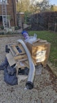 fireplace waste around  15 bags of rubble,(half filled) General wastse from stove installation Cheers GU8 - removed for £136