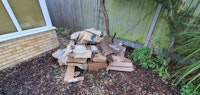 Cardboard boxes collected by Pat Smith Environmental Ltd