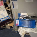 Waste removal Coupon holders
Slip holders
Bags of general waste
Till Drawer TA1 - removed for £267