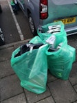 Leaf litter and plastic pots 12 bags of leaf litter and 4 bags of plastic pots SW9 - removed for £88