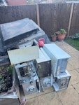 9 old boilers, 9 boxes we have 9 old boilers and some after installation rubbish coming with every boiler- box , packaging, old flue, on black bag of mixed waste,
we have also some copper scrap- happy to give away for free if you collect the rubbish too, 
open to offer. N17 - removed for £14