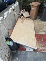 carpentry off cuts collected by S.B Waste Removals