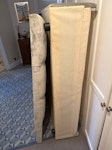 King size divan bed + mattress King size divan bed and mattress.
Could use help carrying downstairs if possible. M45 - removed for £93