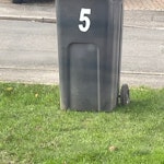 Black bin of general waste General waste from black wheelie bin HP16 - removed for £120