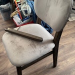 Single chair with broken leg Single chair with one broken leg SE27 - removed for £35