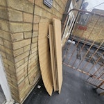 mattreas and wood sheets wood sheets and mattress TW4 - removed for £79