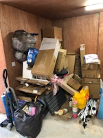 cardboard and rubbish collected by OB waste removals ltd