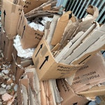 Cardboard and paper boxes A few boxes of clean cardboard and paper used for house move packaging. N19 - removed for £136