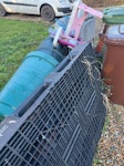 Plastic garden waste Plastic pallet two small plastic chairs Childs play kitchen two plastic water butts with one base two white plastic 3ft tubes this is one car load to the local tip ME17 - removed for £57