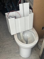 toilet collected by Riff Raff Rubbish