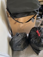 Mixture of unwanted items collected by Kentwise Waste