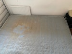 Double mattress A double mattress - it does have some mould on one side. W3 - removed for £57