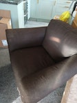 1 armchair 1 armchair wooden frame HP20 - removed for £57