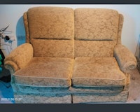 Two seater sofa collected by SJ Gibbs House Clearance