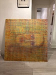 122cm x 122cm wooden canvas NW6 - removed for £43