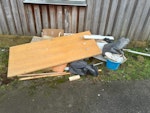 Door Bucket Wood Rubble Sacks See Photo - Everything in the photo - Door, Bucket, Wood & Loose Waste LS14 - removed for £157