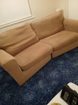3 seater sofa 3 seater sofa broken spring,sofa base can be easily disconnected into two sections for easier carrying L31 - removed for £120