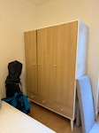 2 double mattresses & other 2 double mattresses, double bed frame and wardrobe - can be taken apart before N4 - removed for £156