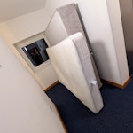 Double bed and mattress Double divan bed base, plus double mattress and headboard ME15 - removed for £104