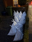 15 bags rubble old/soft concrete broken up. half filled 50L rubble bags. TW1 - removed for £100
