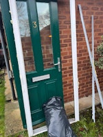 Door, Frame & Rubble Sack collected by Skip Rats UK