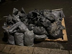 several bags of builders waste Several black bags containing building waste W6 - removed for £214