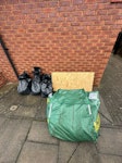 Pallet Waste Bags Board Bucket Waste in two locations on site (Front & back of property) - 2 Pictures show the 2 lots. Please ensure that you collect BOTH. Waste is as pictured please. Thank you TS18 - removed for £150
