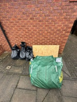 Pallet Waste Bags Board Bucket collected by MWT waste Ltd