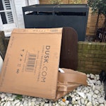 table top & legs (in box) table top, legs in box, junk TW9 - removed for £65