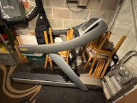 Commercial treadmill collected by AJD man and van