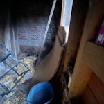 Garden shed and general Sheds with timber, some tiles, boxes and rubbish.
Leaving the house so bags of rubbish and stuff for recycling (cables, plastic toys). NW2 - removed for £519