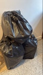 3 bin bags regular household waste SW7 - removed for £36