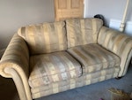 Sofa and chair Two seater sofa and chair S25 - removed for £104