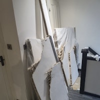 Plasterboard, doors, rubble collected by MrTrashLondon