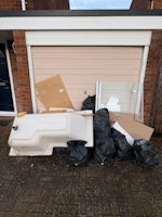 bathroom renovation waste collected by Pat Smith Environmental Ltd