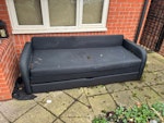 A double sofa bed It is a sofa bed that unfolds into a double bed B14 - removed for £120