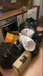 General House Clearance Waste single & double mattress, one bed frame, multiple bags and boxes of rubbish.  desk chair, wheelchair,
zimmer frame etc E11 - removed for £446
