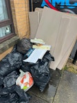 Rubble Sacks & Boards Waste in the Photo please - Rubble Sacks & Boards / Loose Waste - Need collected ASAP please BD4 - removed for £125