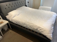 Mattress and bed frame collected by Advance Waste